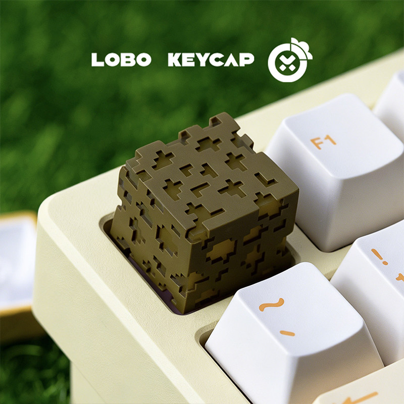 Resin Crafting Minecraft - Decoração Criativa de Teclado da Série