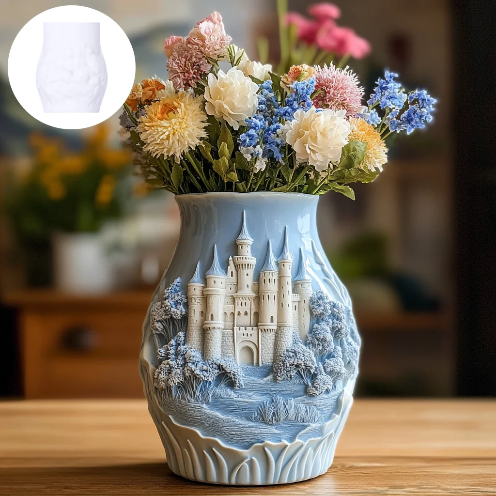 Mar farol alívio flor planta v - Resin Ocean Wave Mold avaliação e preço