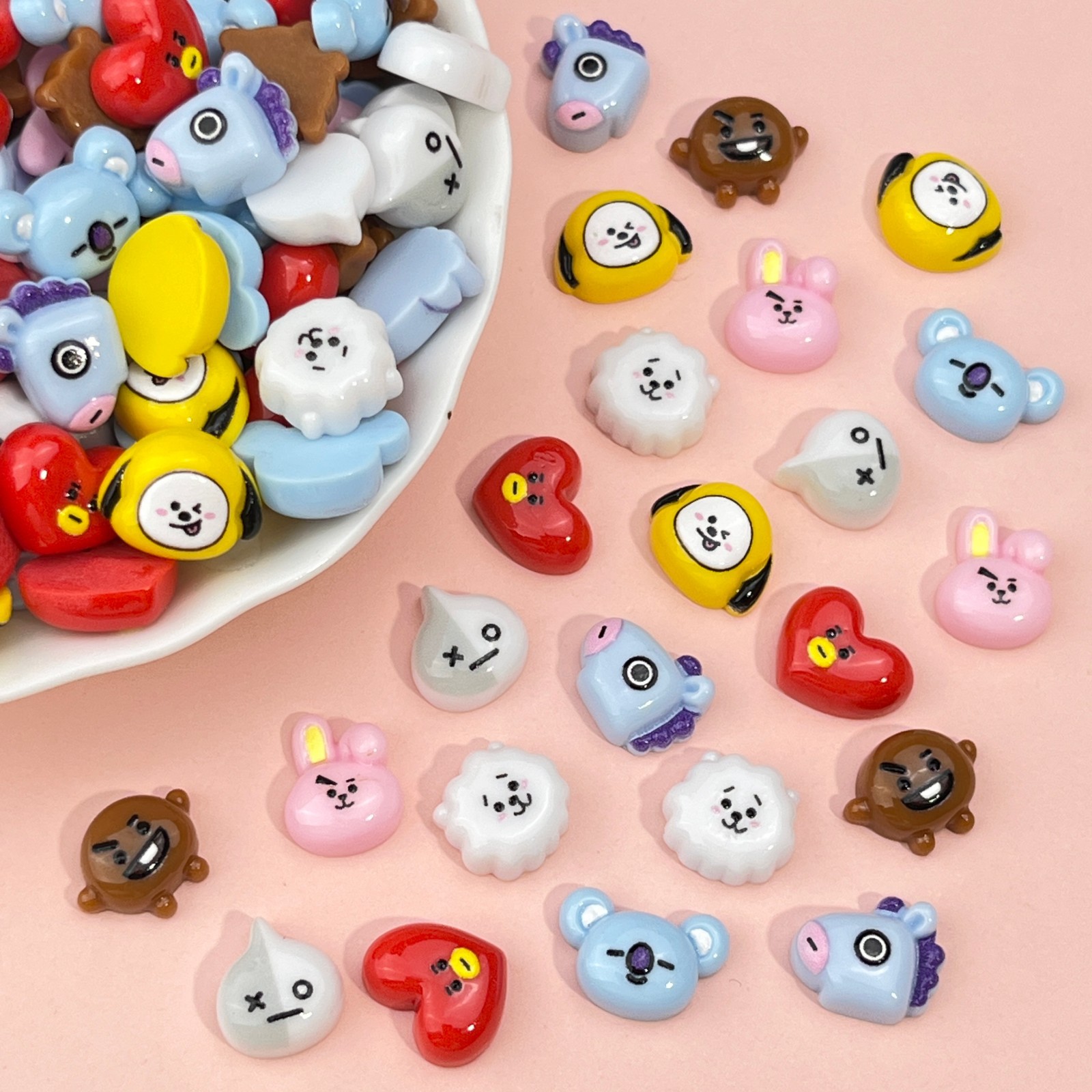 B T 21 Chimmy Koya RJ Shooky T - Resin Craft Kit avaliação e preço