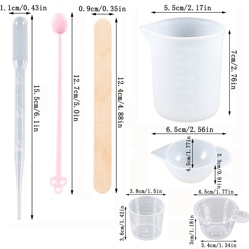 Kit de Ferramentas para Fundiç - Mixing Cup Silicone avaliação e preço