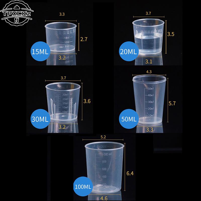 15ml-500ml copo de medição de  - Mixing Cup Silicone avaliação e preço