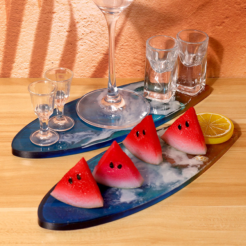 Nova prancha de resina bandeja - Resin Ocean Wave Mold avaliação e preço
