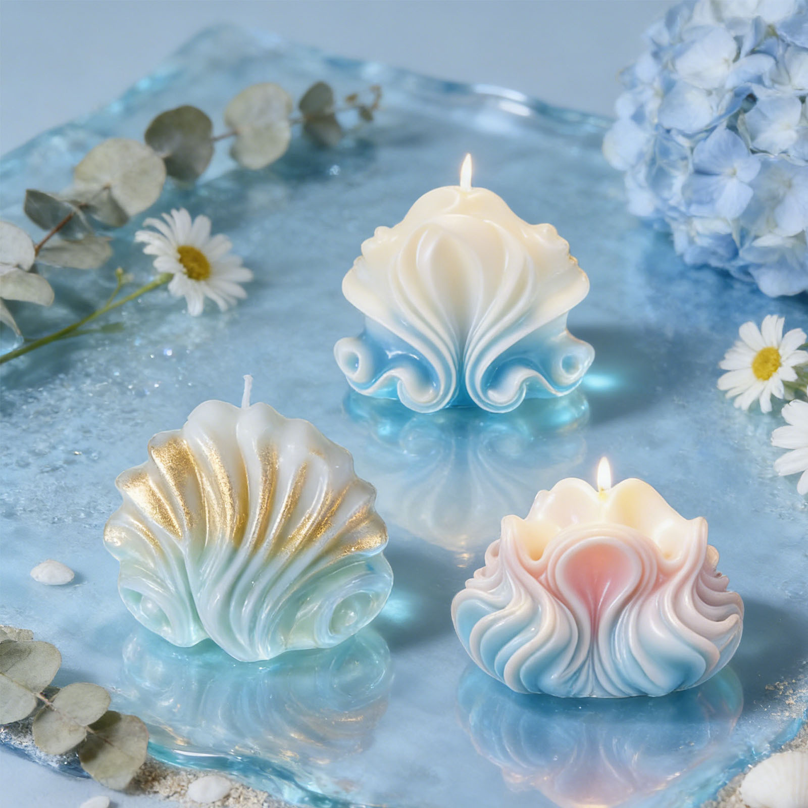 Molde de Silicone Grande para  - Resin Ocean Wave Mold avaliação e preço