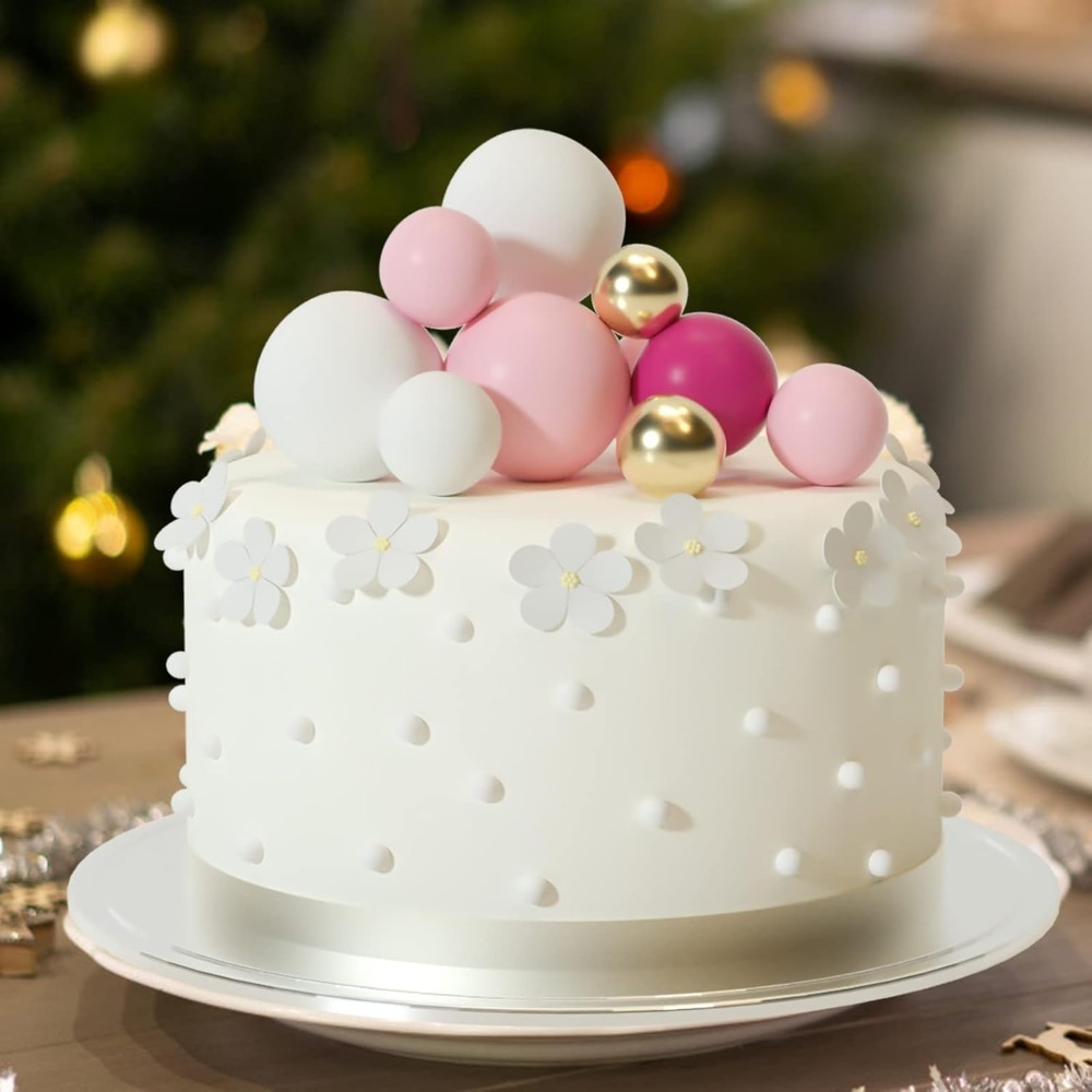 20 unidades de bolas decorativ - Gold Foil Flakes avaliação e preço